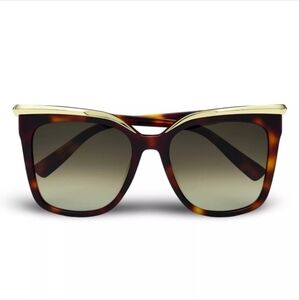 МСМ 637SK 215 SunglassesWomen's Tortoise / Brown Lenses Butterfly 56mm